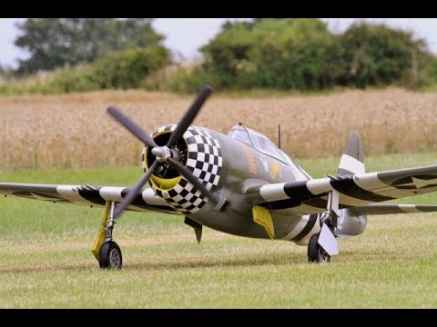 MOKI 250cc 1/4 SCALE CARF MODELS REPUBLIC P-47 THUNDERBOLT "SNAFU" - WILLIS WARBIRDS - 2017