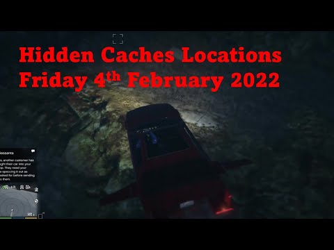 Hidden Caches Locations GTA Online Daily Collectible 4th February 2022