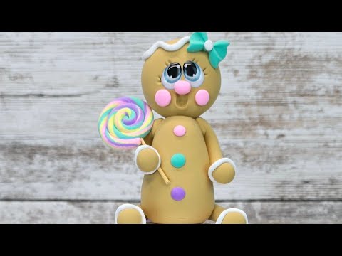 GINGERBREAD/DIY FOAM CLAY GINGERBREAD