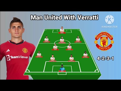 Manchester United Potential Line Up With Marco Verratti Season 2023/2024 ~ Update 21 August 2023