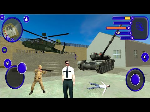 Miami Police 2 Crime Vice Town Simulator - Stealing The Helicopter #2 - Android Gameplay