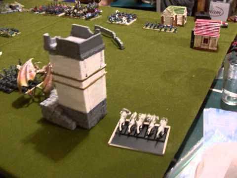 9a Warhammer Fantasy Battle Report Daemons of Chaos vs. Lizardmen 9/2010 Part 1