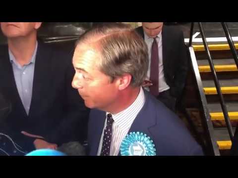 Nigel Farage its not over yet but we will leave