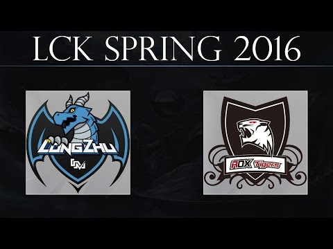 LZ vs ROXT G1 | Longzhu Gaming vs ROX Tigers Game 1 (23.01.2016) | LCK Spring 2016