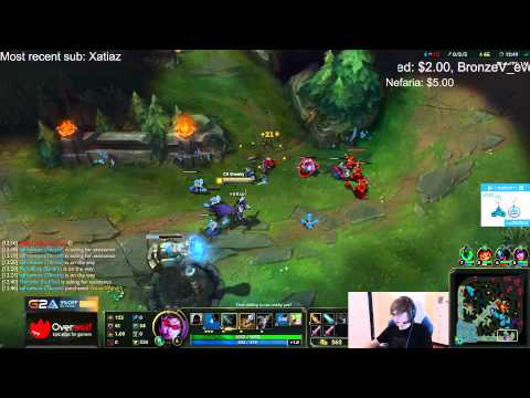 Sneaky (& Aphromoo) - Vayne vs Lucian (Hide on bench) - ADC - Challenger