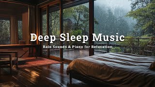 Relaxing Music and Rain Sounds For Sleep and Healing Rest - Peaceful Night Comfort, Insomnia Relief