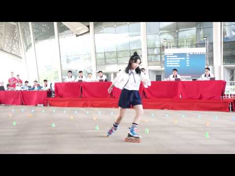 World Roller Games 2017 ( WFSC ) /Junior /  Liu Ya Xin - 5 place