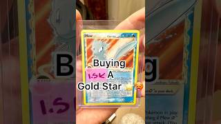 Buying (and Grading) a Gold Star Mew 😲 #goldstar #pokemoncards #pokemontcg