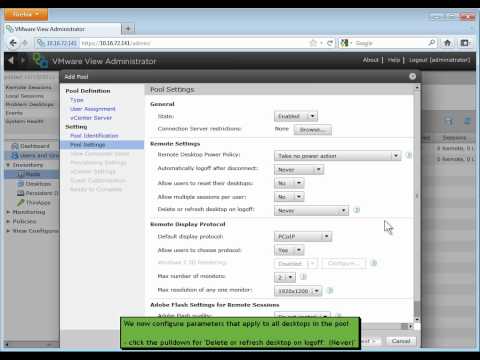 VMware Horizon View 5.1 - Building a linked clone pool of desktops