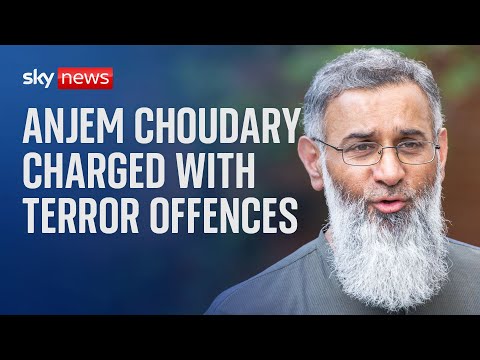 Anjem Choudary charged with three terror offences