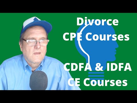 Divorce CPE: Certified Divorce Financial Analyst & IFDA Courses