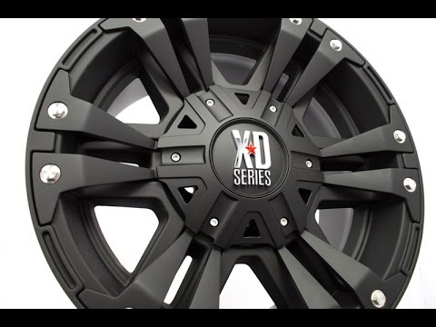 XD Series Monster 822 Wheel 18x9 Matte Black XD822B