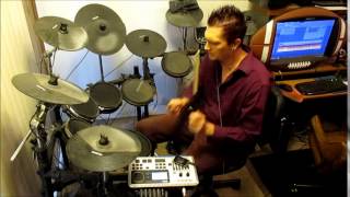 Middle Class Rut - Dead Eye - Drum Cover - Alesis DM10