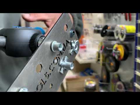 Установка резьбовой заклепки лепестковой