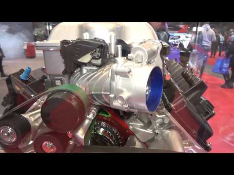 Supercharged 6.2L HEMI Hellcat High Output V8 Engine