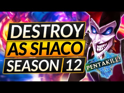 ULTIMATE SHACO GUIDE  for Season 12 - Combos, Mechanics, AP/AD, Tricks and Builds - LoL Tips