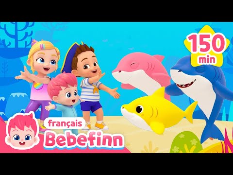 [TOP 50] Bebefinn et Bébé Requin Chansons | +Comptines | Bebefinn en français👶Chansons pour Enfants