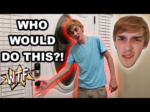 FAN TRIED BREAKlNG INTO OUR HOUSE!!