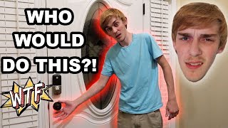 FAN TRIED BREAKlNG INTO OUR HOUSE!!