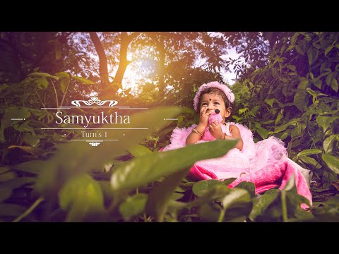 Samyuktha Turn's One Cinematic Montage | Birthday Highlights | Kids Portraits