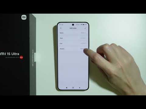 Xiaomi 15 Ultra: How to Schedule Do Not Disturb (Auto DND Mode)
