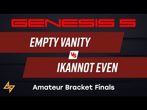 GENESIS 5 Splatoon  - Empty Vanity vs. Ikannot Even - Amateur Bracket Finals