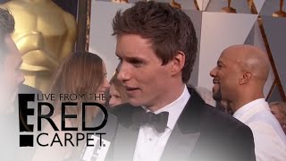 How Eddie Redmayne Prepped to Film "The Danish Girl" | Live from the Red Carpet | E! News
