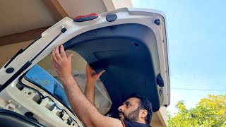 How to remove liftgate interior trim in Kia Sportage