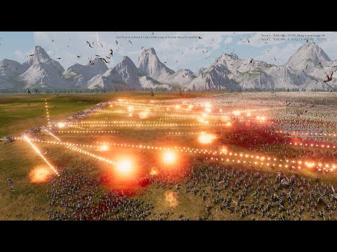 50 Full Auto  Sherman tanks vs 3 million Zombies Ultimate Epic Battle Simulator 2