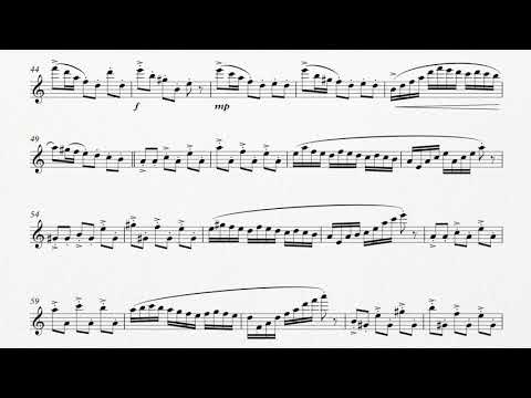 Herman Beeftink - "Fantasia for FLUTE SOLO" - Flamenco (Sheet Music)