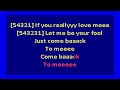 Five Stairsteps Come Back Karaoke