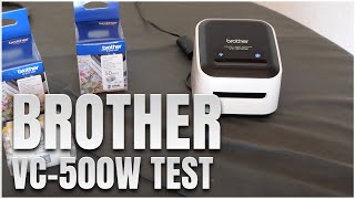 Brother VC 500W Etikettendrucker Test und Erfahrungen | Olis Welt