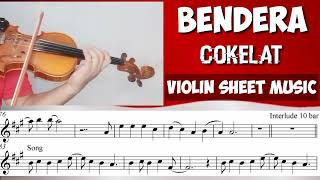 Download lagu [Free Sheet] Bendera - Cokelat [Violin Sheet Music] mp3
