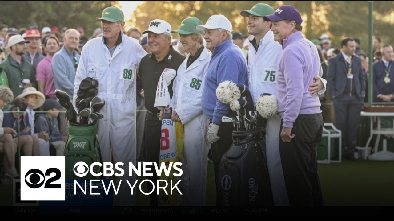 90th Masters opens with Jack Nicklaus, Gary Player, Tom Watson tee shots