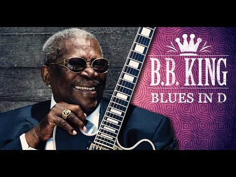 B. B.  King Style Blues Backing Track Jam in D