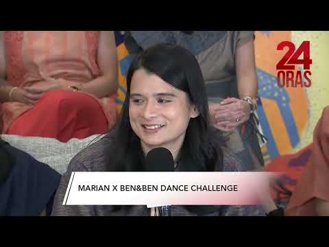 Marian Rivera, kumasa sa dance challenge ng Ben&Ben 24 Oras