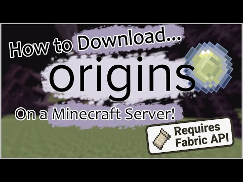 EPIC! Download Minecraft Origins Mod on Server!