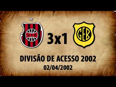 G.E.Brasil 3x1 Bagé - Divisão de Acesso 2002