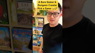A Euro Gamer & Dungeon Crawl Gamer Pick a Board Game 😅🎉🌈 #boardgames #tabletopgames #games