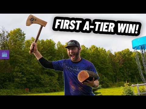That Feeling You Get When You Win Your First A-Tier Disc Golf Event!!