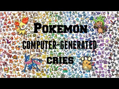 Pokemon | Generation 6 Original Cries