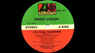 Debbie Gibson - Staying Together (Remix) 1987