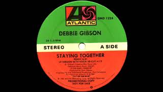 Debbie Gibson - Staying Together (Remix) 1987