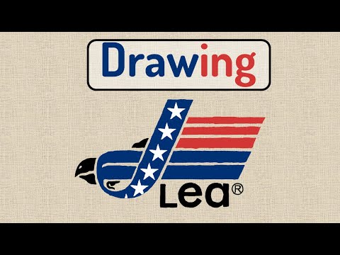 Drawing the "LEA" Logo using PowerPoint. 😎