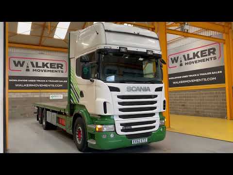 New In Stocklist For Sale: SCANIA R480 TOPLINE 26 TONNE 6X2 DRAWBAR SPEC FLATBED – 2013 – EX62 ETZ