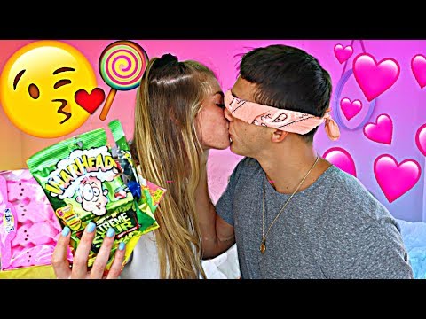 The Candy Kissing Challenge!