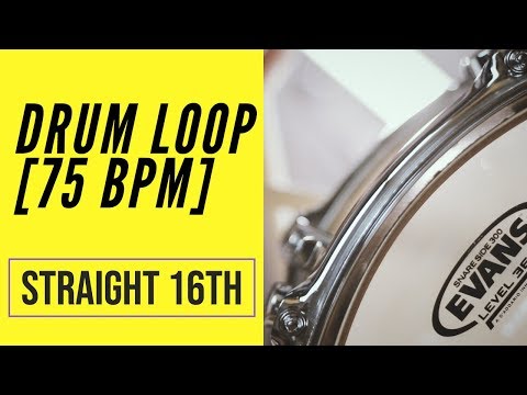 Funk/Hip-Hop Drum Loop - 75 BPM - Migsdrummer