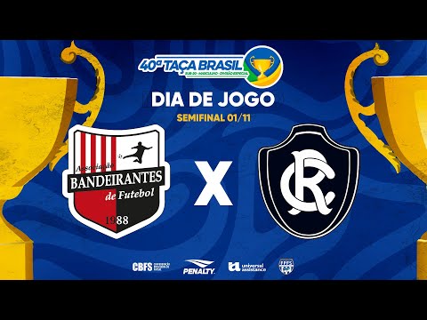 Taça Brasil Sub20 Masc. Especial | Bandeirantes Santa Cruz x Clube do Remo | Semifinal | Ao Vivo