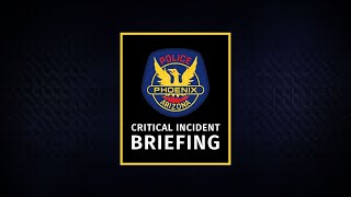 Critical Incident Briefing - August 31, 2025 - 2030 E Southern Ave.