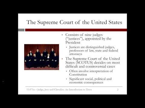 4.2.1 An Introduction to Trees - Video 1: The Supreme Court